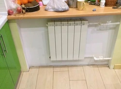 Кухни На Окно Как Быть С Батареей Фото