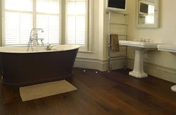 Bathroom floor in photo