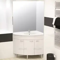 Бұрыштық ванна шкафының фотосы