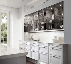 Kitchen cabinet design photos in a modern style