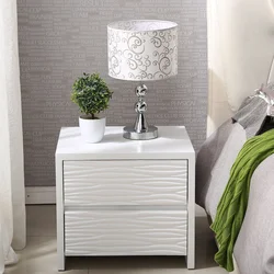 Stylish bedside tables for the bedroom photo