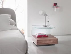 Stylish bedside tables for the bedroom photo
