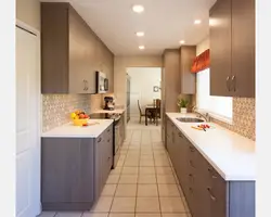 Kitchen from different sides photo