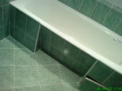 How to cover a bathtub with tiles photo