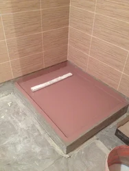 Bathroom tray photo and dimensions