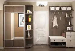 Прихожая шкафы пример дизайна