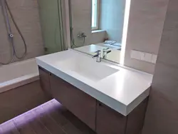 Countertop Сунъӣ Дар Акс Ҳаммом