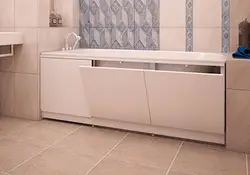 Экранҳои ванна пластикӣ акс