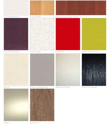 Film colors for kitchen facades photo