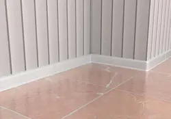 Döşəmə Fotoşəkili Banyoda Süpürgə Lövhələri