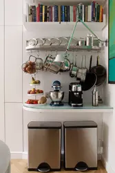 Storage In A Small Kitchen Photo