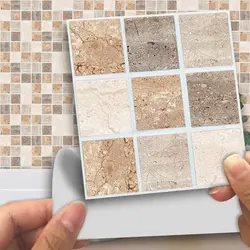 Self-adhesive bathroom tiles photo