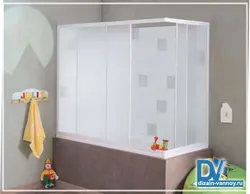 Ширмы на ванну раздвижные фото