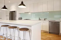 Стекло Фартук В Интерьере Кухни