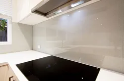 Glass Apron In The Kitchen Interior
