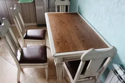 Фото Дубовых Столов На Кухню