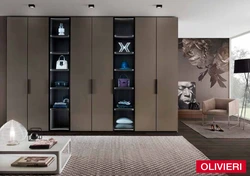 Wardrobe With Hinged Doors In The Living Room Photo