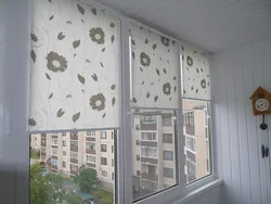 Lodjiya fotoşəkilində rulonlarda