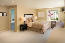 Sand Color In The Bedroom Interior