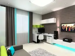 Zamonaviy o'smirlar yotoqxonasi dizayni