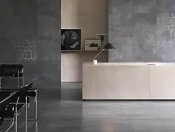 Керамогранит 1200х600 в интерьере кухни