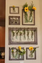 Oshxonaning ichki qismi hurda materiallardan DIY