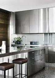 Steel kitchen design