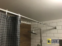 Штанга в ванную комнату фото