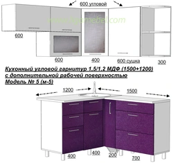 Ас үй жиынтығының фото өлшемдері