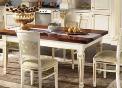 Classic chairs for the kitchen photo