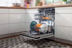 Dishwasher In The Kitchen Photo