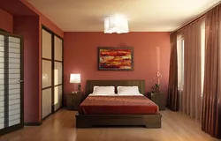Terracotta bedroom photo