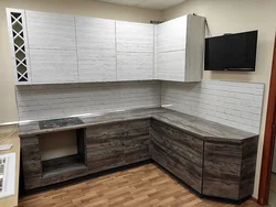 Kitchen interior cedar
