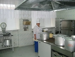 Фото кухни в детском саду
