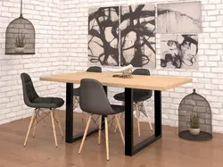 Loft style chairs photo for the kitchen