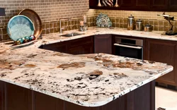 Countertop санги табиӣ барои акс ошхона