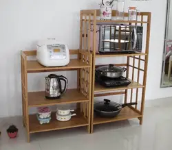 Стэлажы паліцы для кухні фота