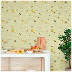 Wallpaper For Kitchen Vinyl Photo