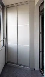 Угловой шкаф на лоджию фото как