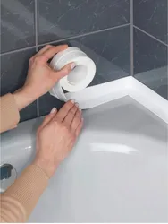 Бордюрная лента для ванны фото