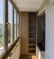 Гардеробҳо барои балконҳо дар квартира акс
