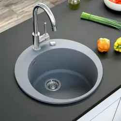 Ceramic sink for kitchen photo