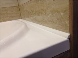 Photo ceramic border for bath