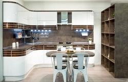 Boston kitchen in the interior