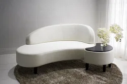 Round sofas for the kitchen photo