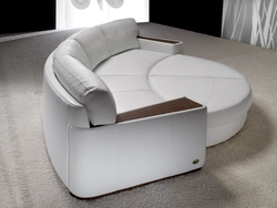 Round sofas for the kitchen photo
