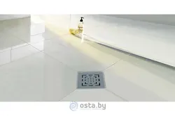 Hammom fotosuratida dush drenaji