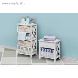 Этажерки для ванной дизайн