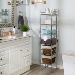 Bathroom shelves design