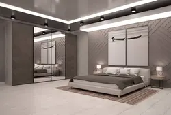 High tech in the bedroom interior